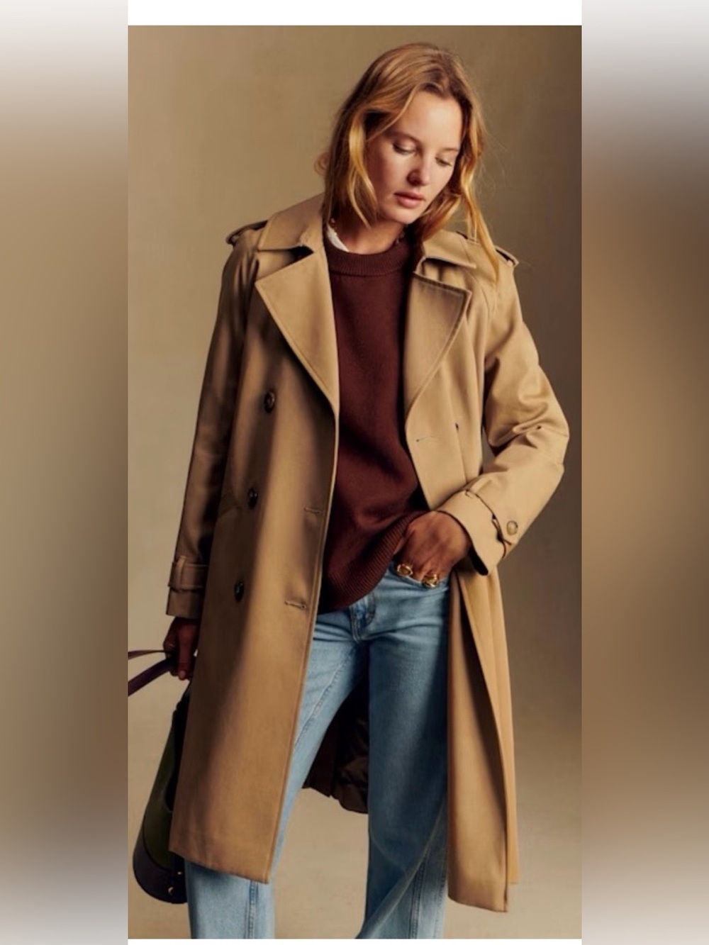 Sezane Scott Trench Coat